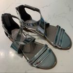 Eileen Fisher  Mirror Metallic Cici Strappy Sandals Photo 1