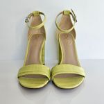 Sam Edelman  Yaro Block Heel Sandal Green Size 8‎ Open Toe Spring Pastel Photo 6