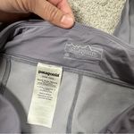 Patagonia Women’s Fina Rock Crops Leggings Pull On Outdoor Travel in Purple M Photo 8