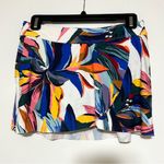 Anne cole NWT Riviera Floral Drape Front Mid Rise Swim Skirt Bottom Medium Photo 2