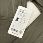 Athleta  Fast Track With Ease Rib Reversible
Wrap Top Dark Olive Size Medium NWT Photo 6