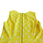 Calvin Klein Yellow Floral Print Sheath Dress Sunflower Sleeveless Size 12 Women Photo 6
