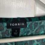 Torrid Studio Knit Surplice Emerald Bodysuit W-187 NWOT Plus Size 1X Photo 5