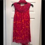 CAbi  pink Oragami print tunic dress with  scarf💚 Photo 1