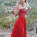 Windsor Brand New Red Prom Dress Photo 0