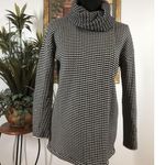 Cabi Fergie Splits Women XS Sweater Long Sleeve Pullover Cowl Neck Knit Striped Photo 0