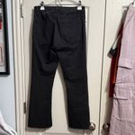 frame denim 💖 Frame Black Le Crop Mini Boot Raw Edge Jeans Photo 2