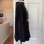 Vintage patchwork Christmas designs mockneck Black Size L Photo 8