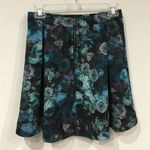 EXPRESS  Floral Scuba Full Skirt Size Small EUC Photo 2