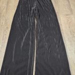 Intempo NWT Black Ribbed Elastic Waist Flowy Dress Pants Size Small Photo 0