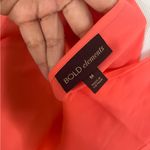 Bold Elements  Coral Cutout Sleeve Blouse Photo 4