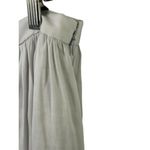 Banana Republic  GODDESS Pleated Silver Screen Skirt Women's Size 12 NEW Photo 1