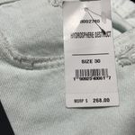 J Brand NWT HYDROSPHERE Heather Destruct High-Rise Slim Straight Leg Photo 7