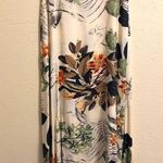 Simplee Apparel Hawaiian Print maxi skirt flower spring M Photo 0