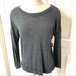 Splendid  grey long sleeved top Photo 10