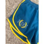 Nike  Women's M 3" Dri-FIT Icon Tempo Lined Running Shorts Blue/Yellow Athletic Photo 9