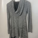 Vocal Vtg  Hooded Rhinestone Asymmetric Tunic Whimsy Goth Fairy Witchy Yoga Small Photo 1