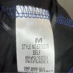 Peach blue liquid metallic halter bandana top size medium NWT Photo 7