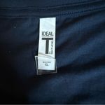 Ideal T Italia Italy Navy Blue Cotton V Neck T Photo 2