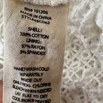 Soft Surroundings Soft Surrounding Petite White Tosca Crochet Knit Dress Size XS Photo 8