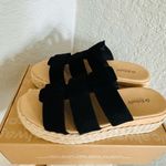 Dr. Scholls Electric Platform Wedge Sandal, Cushioned, Black/Tan, Size 9, NWT Photo 7