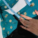 NWOT 3 piece Pakistani Indian embellished outfit Green Photo 7