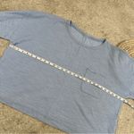 Aerie Women’s Oversize Longsleeve Pullover Top XL & High Waisted Shorts L Blue Photo 7