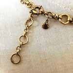 J.Crew  red rhinestone floral pendant necklace Photo 10