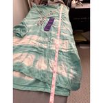 Bandolino Green Tie Dye V Neck 3/4 Sleeve Bohemian Tunic Size XXL retro Photo 7