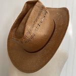 AMERICAN HAT CO. Houston Genuine Hemp Rope Hat Western Cowboy Size 7 1/8 Brown Photo 9