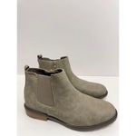 White Mountain Boots Chelsea Style Size 8.5 Womens Taupe Side Zip Booties Photo 2