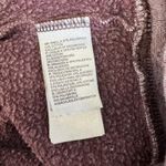 The North Face Sweatshirt Womens Large Purple Heather Crewneck Fleece Logo Pullover Photo 5