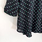 CAbi  Olive Martini Navy Button-Down Blouse #5019 Size M Photo 5