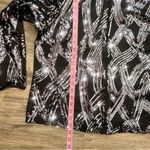 ONYX Full Zip Sequined Black Grey Women's Evening Jacket Size L SKU#C24318 Size L Photo 9