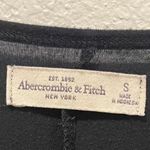 Abercrombie & Fitch Black V-Neck Long Sleeve Top Photo 2