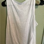 Zobha  White Floral Tank Top Photo 2