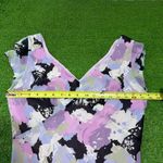 Ann Taylor Vintage Y2K Sz 6 Chiffon Floral Flowy Slip Dress 100% Silk Romantic Photo 1