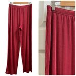 Slinky Brand  Acetate Blend Elastic Waistband Pull On Pant Size Medium USA Photo 9