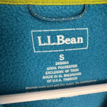 L. L. Bean blue fleece zip up jacket long sleeve size womens small M14 Photo 1