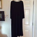 Banana Republic  stretchy scoop neck long sleeve maxi dress Photo 8