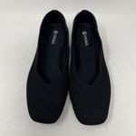 Vivaia Margot 2.0 Square Toe V Cut Flats Black EU 39 Womens Size 8 Office Career Photo 4