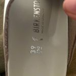 Birkenstock | Arizona Women’s White Leather Big Buckles Slide Sandals Size 39 (… Photo 7