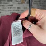 The North Face  | women purple cowl neck wide sleeve pullover Photo 2