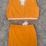 Triple Threads Sweater Set Orange Size M Photo 0