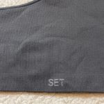Set Active Slate One Shoulder Bra Photo 3