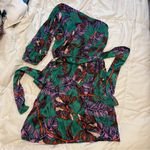 Kookai  Maholo Floral One Shoulder Mini Dress Photo 4