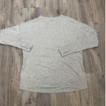 Athleta  Coaster Luxe Sweatshirt Women Gray Long Sleeve Thumbhole Pullover Size S Photo 5