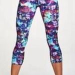 Athleta Women Small Floral Fade Sonar Athletic Crop Leggings Excellent Condition Photo 0