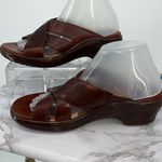 Ariat Brown Leather Crossover Sandals Open Toe Style 96722 Size 8B Classic Photo 1