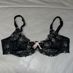 Agent Provocateur Kaylie Black Peach Stars Bra 36c Size undefined Photo 1